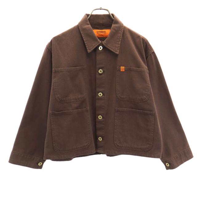 UNIVERSAL OVERALL ユニバーサルオーバーオール ワークジャケット F ブラウン カバーオール レディース