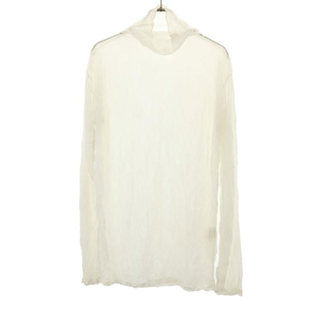 ISSEY MIYAKE イッセイミヤケ 90s 日本製 オールド 長袖 ワッシャープリーツ加工 ハイネック カットソー M トップス レディース