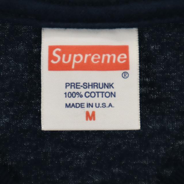 Supreme シュプリーム 12AW USA製 three six mafia 半袖 Tシャツ M ネイビー メンズ_6