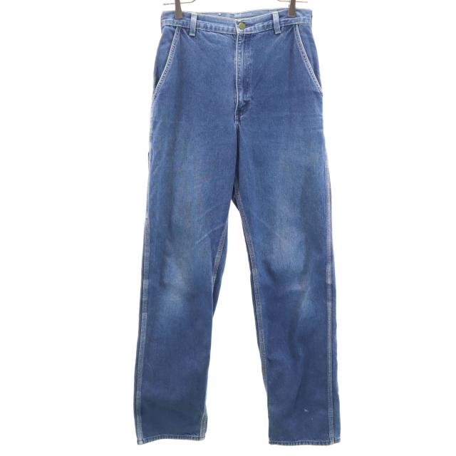 OSHKOSH オシュコシュ 80s ヴィンテージ デニムペインターパンツ W28 ウォッシュブルー ジーンズ メンズ