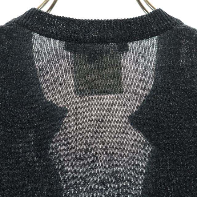 GIVENCHY ジバンシィ イタリア製 ノースリーブ フリル ニット S