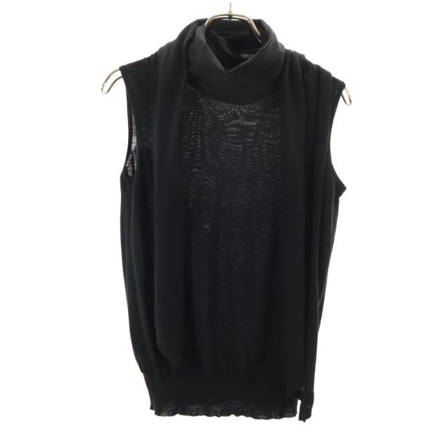 希少✨HERMES エルメス マルジェラ期 ノースリーブ コットン リブ ニット 希少✨HERMES エルメス マルジェラ期 ノースリーブ コットン リブ