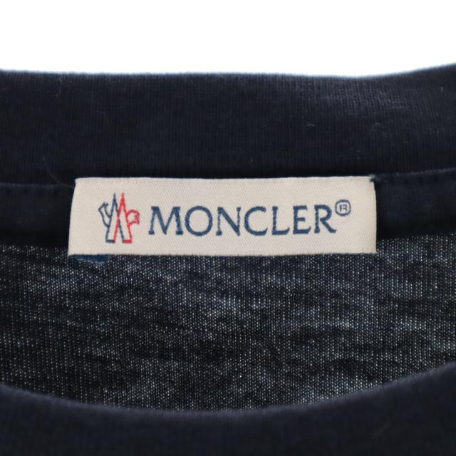 モンクレール　ネイビー Tシャツ 14A MONCLER KIDS モンクレール ネイビー半袖Tシャツ キッズ