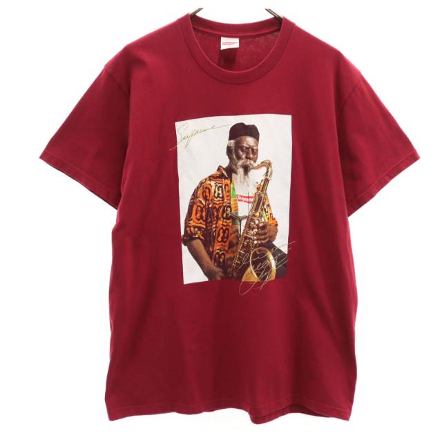 Supreme シュプリーム USA製 ファラオ サンダース 半袖 Tシャツ M ワインレッド系 メンズ