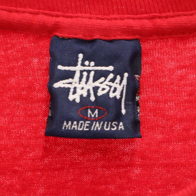 STUSSY ステューシー 90s USA製 オールド 紺タグ 半袖 シングル