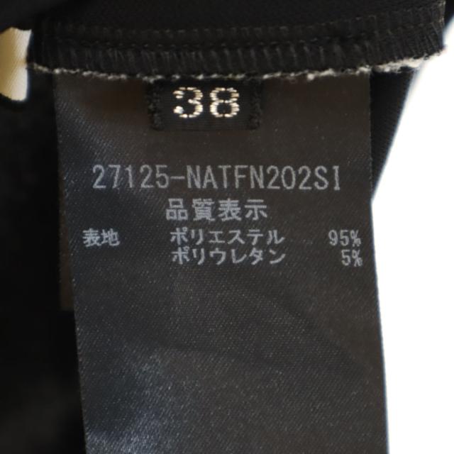 FOXEY NEW YORK - 古着 FOXEY NEW YORK フォクシーニューヨーク 日本製 半袖 カットソー 38 ブラック フレンチスリーブ レディース FOXEY NEW YORK フォクシーニューヨーク 日本製 半袖 カットソー