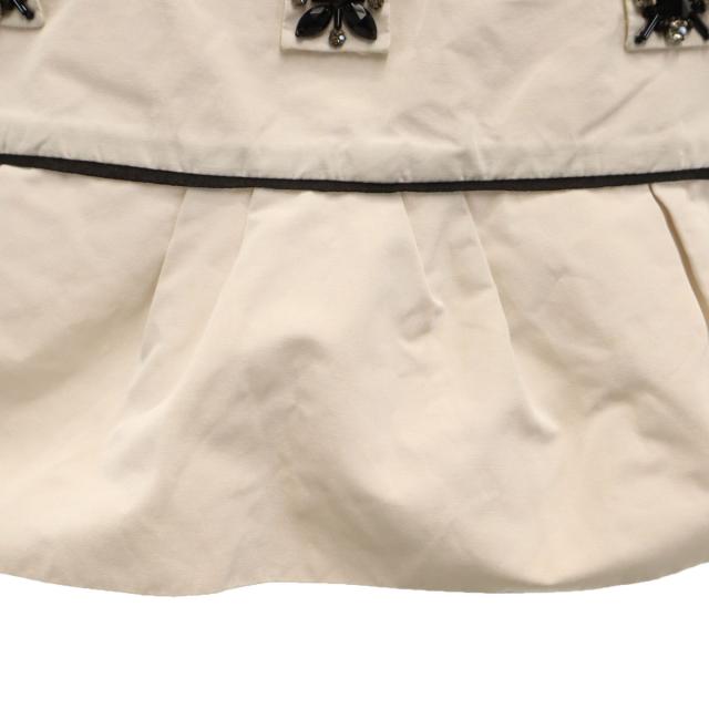 LOUIS VUITTON ルイヴィトン フランス製 半袖 ビスチェ 34 アイボリー