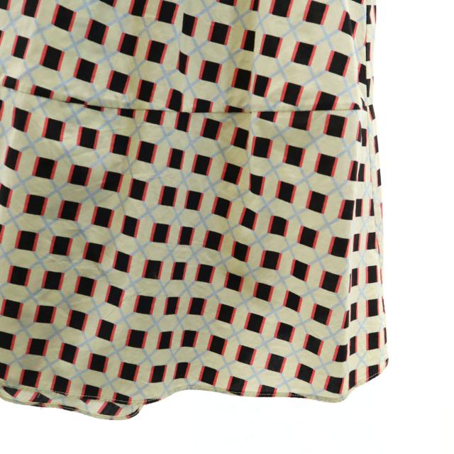 MARNI マルニ イタリア製 総柄 ノースリーブ ワンピース 38 ライト