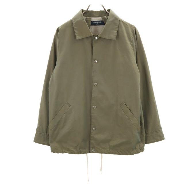 PHINGERIN フィンガリン 日本製 コーチジャケット S カーキグリーン メンズ
