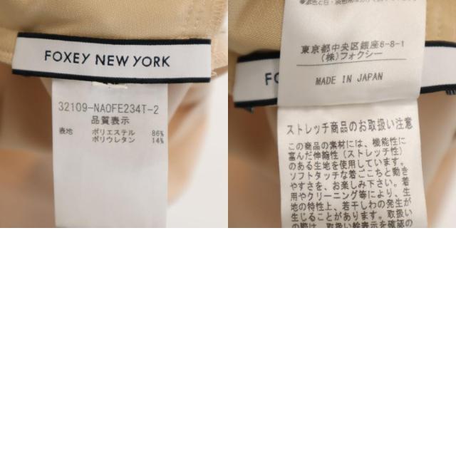 FOXEY NEW YORK フォクシーニューヨーク 日本製 ノースリーブ ミニワンピース 40 ピンク系 レディース_9