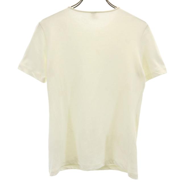HERMES エルメス フランス製 半袖 Tシャツ 34 アイボリー レディース HERMES エルメス フランス製 半袖 Tシャツ 34 アイボリー レディース