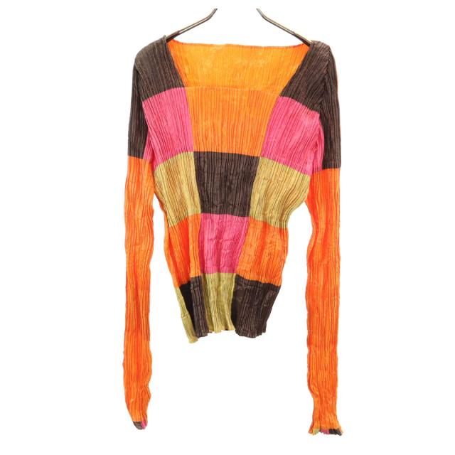 美COLOR プリーツプリーズ イッセイミヤケ 長袖カットソー トップス 3