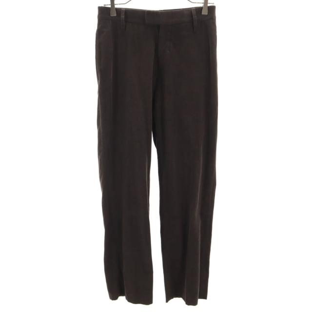 GUCCI グッチ スイス製 コーデュロイパンツ 44R ブラウン メンズ