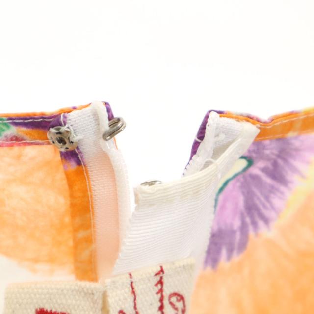 MARNI マルニ イタリア製 花柄 ノースリーブ ワンピース 38 ホワイト