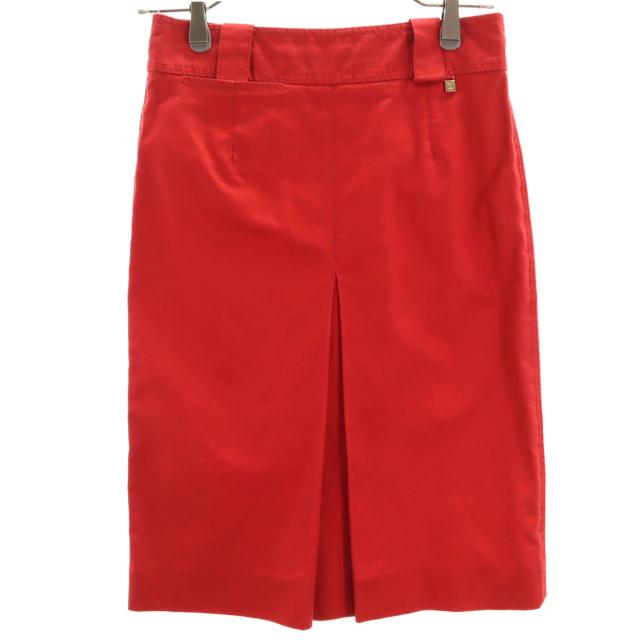 LOUIS VUITTON ルイヴィトン フランス製 ミモレ丈 タイトスカート 34