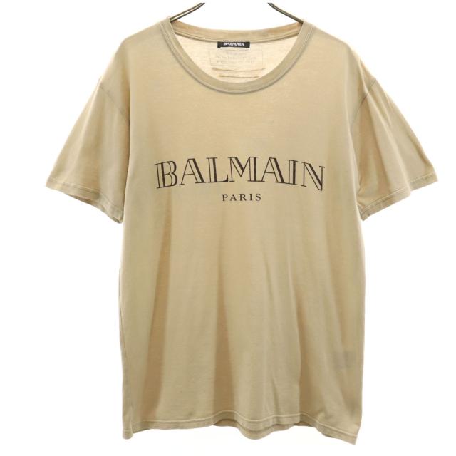 BALMAIN バルマン 半袖 Tシャツ XS ベージュ メンズ