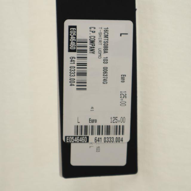 C.P.Company シーピーカンパニー イタリア製 半袖 Tシャツ L ホワイト メンズ