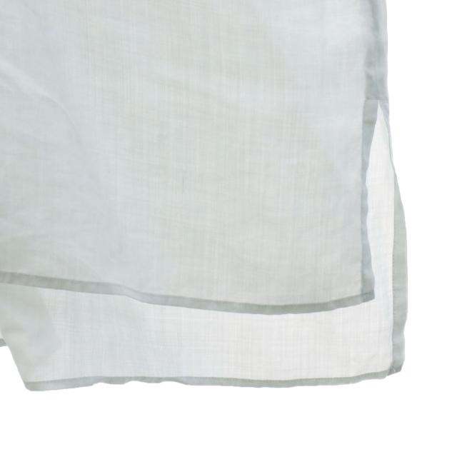 Y’s ワイズ 日本製 リネン 半袖 シャツワンピース 2 ブルーグレー系 ヨウジヤマモト レディース Y's ワイズ 日本製 リネン 半袖 シャツワンピース 2 ブルーグレー系