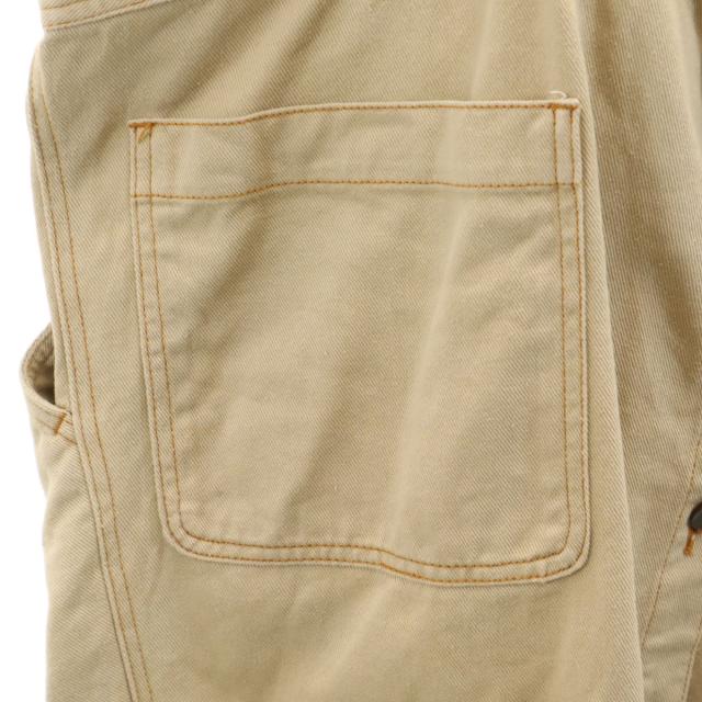 i.s. ISSEY MIYAKE アイエス イッセイミヤケ 90s 日本製 オールド ジャンパースカート M ベージュ 2WAY レディース_3