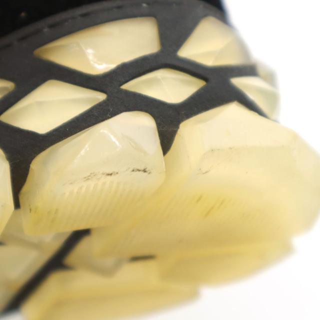 JIMMY CHOO ジミーチュウ DIAMOND X TRAINER スニーカー 40 ブラック FHF 204 保存袋付き メンズ_8