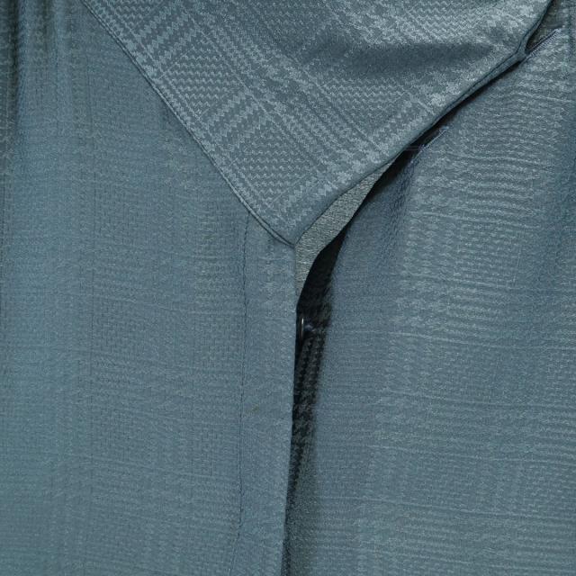 Christian Dior クリスチャンディオール 90s シルク オールド 長袖 ブラウス S チャコールグレー系 シャツ レディース_4