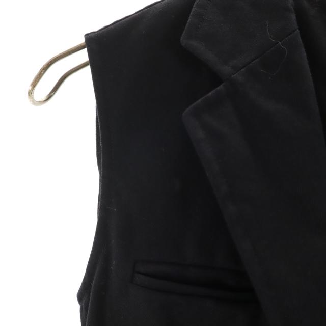 CELINE セリーヌ フランス製 半袖 ロング ベスト 36 ブラック レディース_3