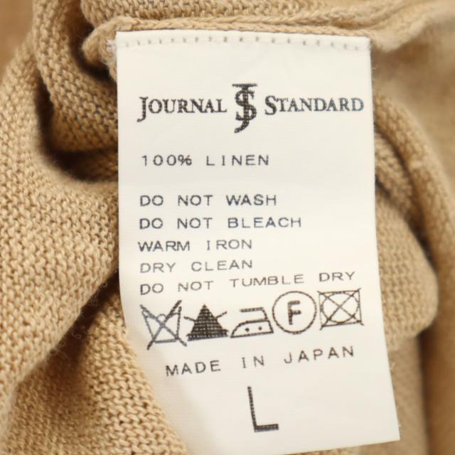 JOURNAL STANDARD ジャーナルスタンダード 日本製 リネン 半袖 ニット 