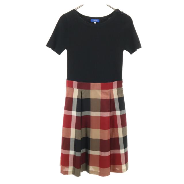 値下げ！新品タグ付き2025BLUE LABELクレストブリッジワンピース36 BLUE LABEL CRESTBRIDGE ブルーレーベル ワンピース 36 ブルーレーベル