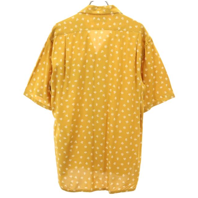 【giannetto】シャツ　半袖　花柄　MADE IN ITALY Aster 花柄 アロハシャツ 半袖イタリア製 Hawaiian 半袖シャツ