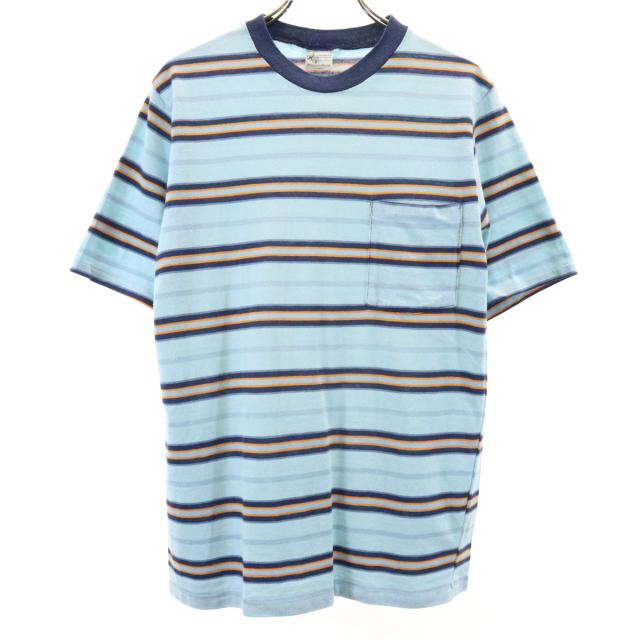 K mart ケイマート 70s 80s ヴィンテージ ボーダー柄 半袖 Tシャツ 