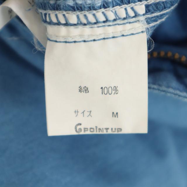 HAI SPORTING GEAR ハイスポーティングギア 90s オールド シャンブレー ショートパンツ M ブルー イッセイミヤケ レディース_7