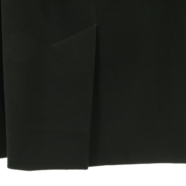 HERMES エルメス フランス製 ミディ丈 タイトスカート 36 深緑 レディース