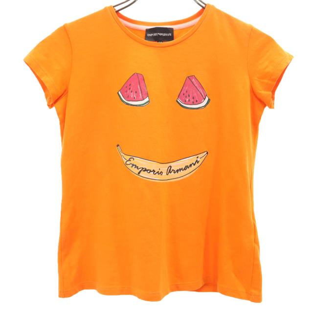 Emporio Armani エンポリオアルマーニ 半袖 Tシャツ 12A/154 オレンジ キッズ