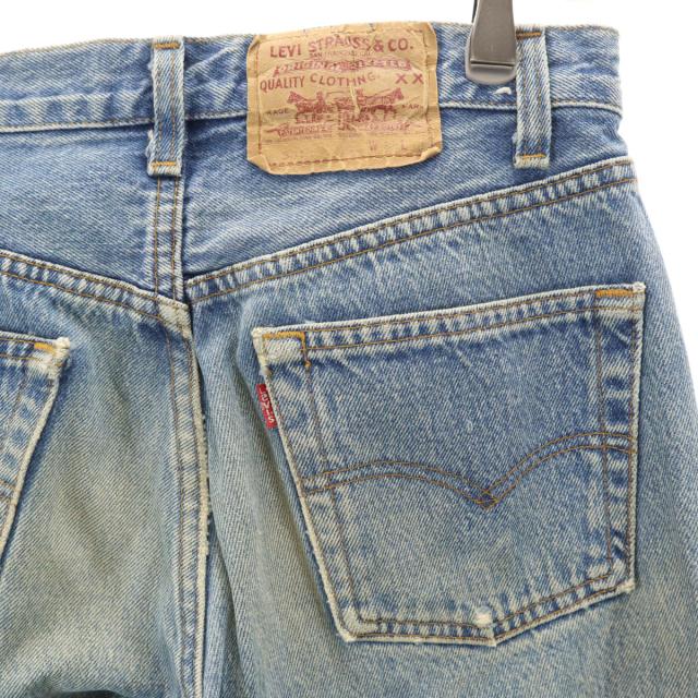 【W36 L32】90'S ヴィンテージ オールド リーバイス Levi's 10517-6159 STA-PREST Black 517 スタプレ ブラック パンツ SCOVILL USA 5819 リーバイス 90s 210 オールド ヴィンテージ ストレートデニムパンツ