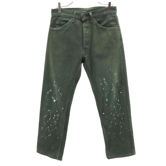 Levi’s リーバイス 90s ボタン裏524 オールド ストレートパンツ W29 カーキ メンズ