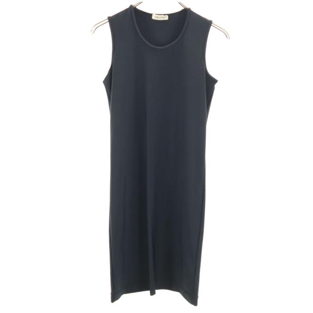 COMME des GARCONS コムデギャルソン 90s 1997年 オールド ドット ノースリーブ ストレッチ フレア ワンピース ブラック系 レディース