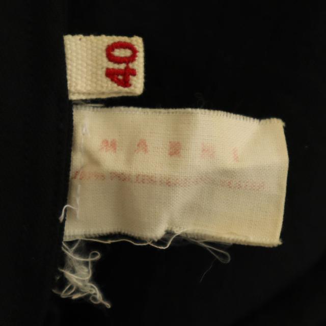 MARNI マルニ イタリア製 ジャンパースカート 40 ブラック ワンピース