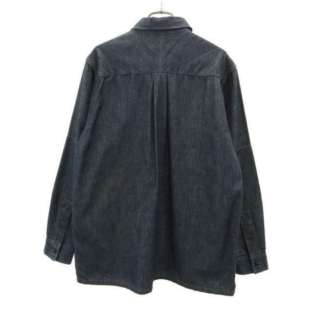 snowpeak スノーピーク 長袖 焚 デニムシャツ M インディゴ TAKIBI メンズ