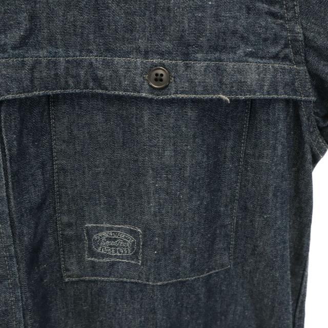 snowpeak スノーピーク 長袖 焚 デニムシャツ M インディゴ TAKIBI メンズ