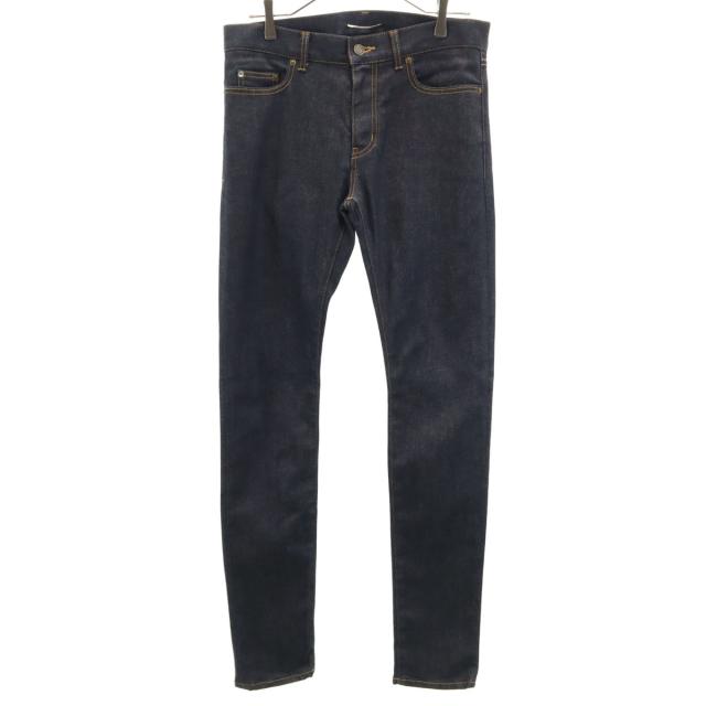 SAINT LAURENT サンローラン 日本製 スキニーデニムパンツ W30 インディゴ ジーンズ レディース