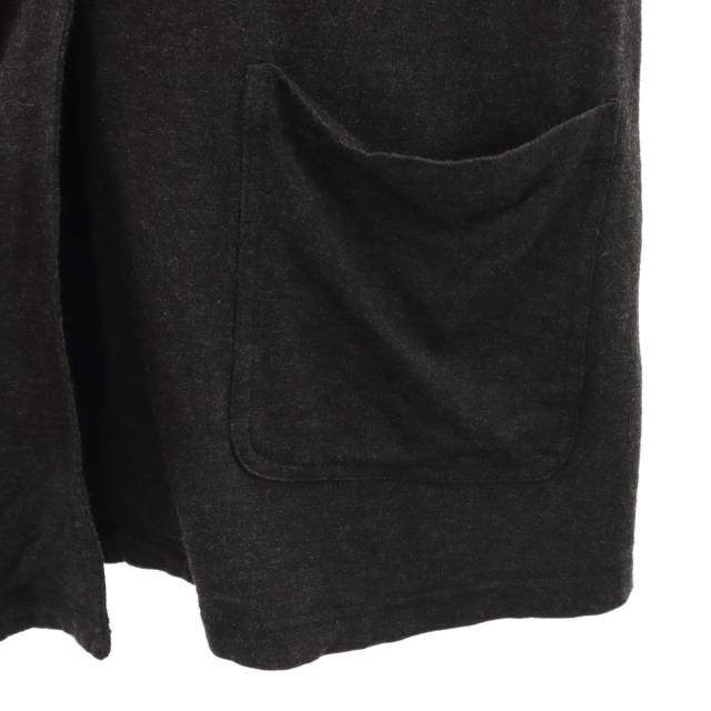 FENDI JEANS フェンディ ジーンズ イタリア製 長袖 Vネック カーディガン 40 チャコールグレー レディース FENDI JEANS フェンディ ジーンズ イタリア製 長袖 Vネック