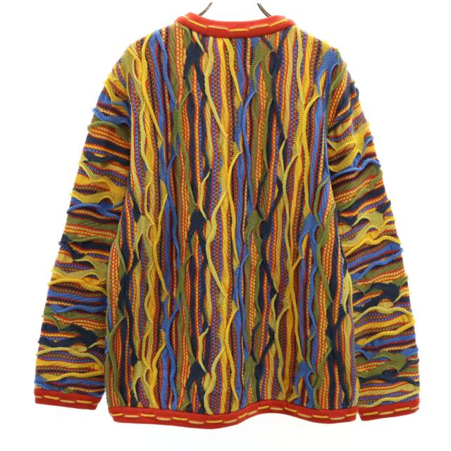 COOGI クージー オーストラリア製 総柄 長袖 3D ニット SS マルチ