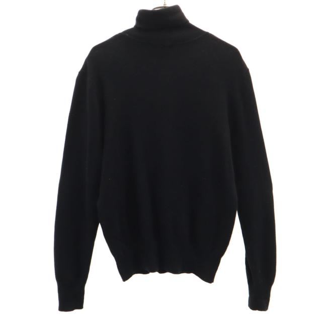 MAISON KITSUNE メゾンキツネ 長袖 タートルネック セーター XS ブラック ニット メンズ_1