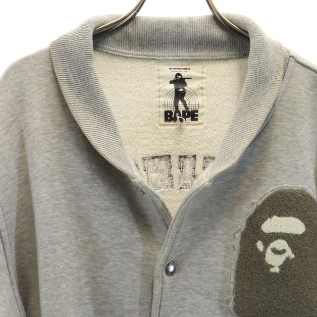A BATHING APE アベイシングエイプ 日本製 スウェット スタジャン M