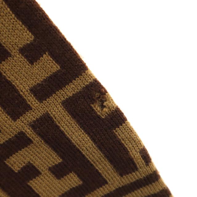 FENDI フェンディ 90s イタリア製 ウール オールド 総柄 長袖