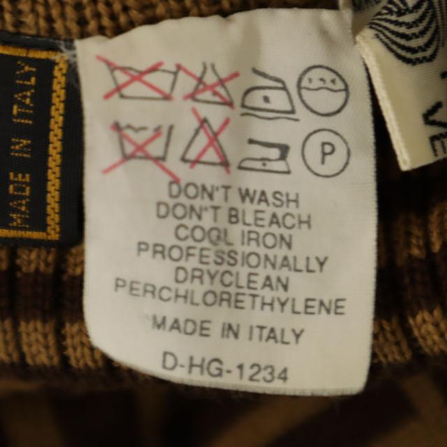 FENDI フェンディ 90s イタリア製 ウール オールド 総柄 長袖