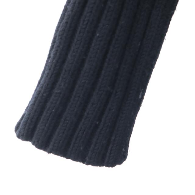 Y's ワイズ 長袖 変形 ニットカーディガン 3 黒 ヨウジヤマモト