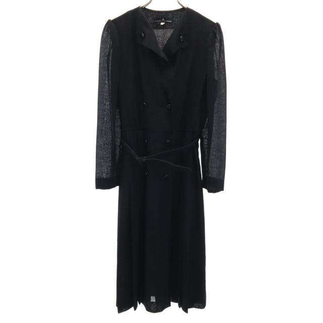 GIVENCHY ジバンシィ 90s オールド ワンピース 10 黒 HI FORMAL フォーマル レディース