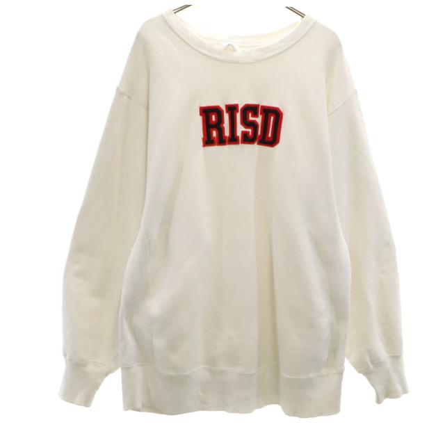 Champion チャンピオン 80s USA製 リバースウィーブ トリコタグ ヴィンテージ 2枚タグ 長袖 RISD スウェット トレーナー 裏起毛 メンズ