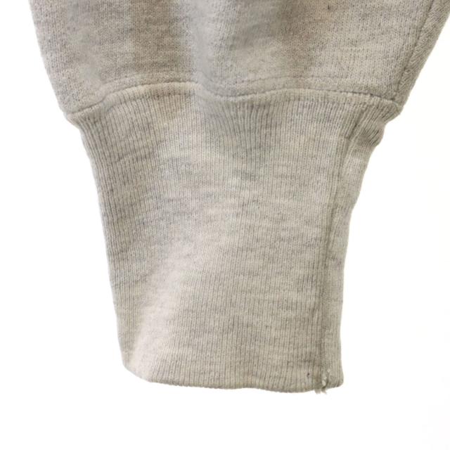 Champion チャンピオン 90s USA製 リバースウィーブ オールド 刺繍タグ 長袖 スウェット トレーナー L グレー 裏起毛 メンズ_3